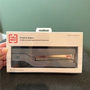 TRU RED Premium Gray Stapler TRU RED Desktop Stapler